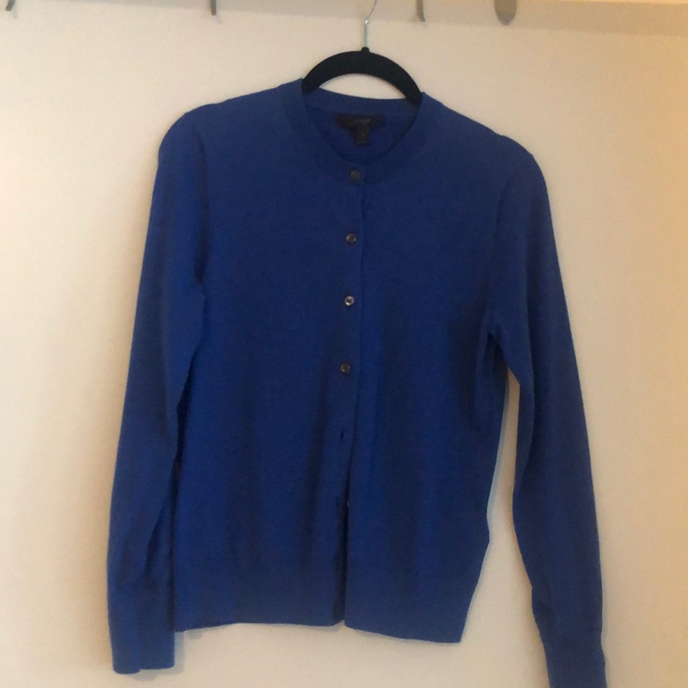 Royal blue cardigan